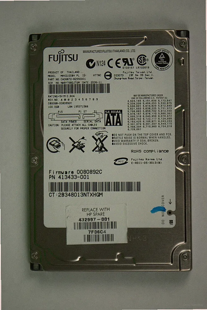 Fujitsu Hard Drive
